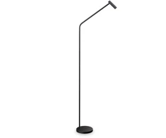 Ideal Lux 3,5W LED pastatomas šviestuvas EASY, juodas, 3000K, 295497