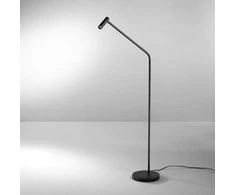 Ideal Lux 3,5W LED pastatomas šviestuvas EASY, juodas, 3000K, 295497