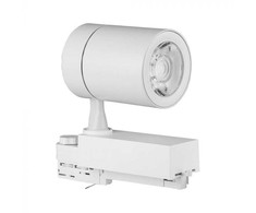 V-tac 35W LED šviestuvas į bėgelius, baltas, 3000K
