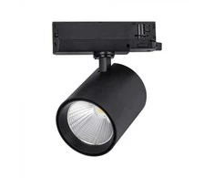 V-tac 35W LED šviestuvas į bėgelius, juodas, 4000K