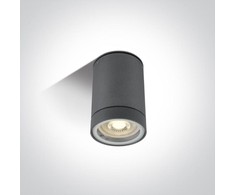 Cilindro formos šviestuvas, GU10, antracito sp., 67130C/AN