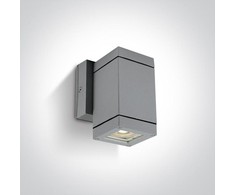 Paviršinis lauko šviestuvas, GU10, pilkas, 67130F/G