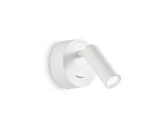 Ideal Lux Sieninis šviestuvas Bean Round Ap Bianco