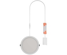 36/30/25W LED įleidžiama panelė COMFORT HIGH EFFICIENCY, balta, 3000K, 100°, IP44