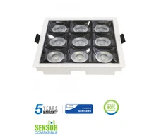 36W įleidžiamas šviestuvas, 4000K, baltas, SAMSUNG LED CHIP