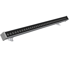 36W LED linijinis fasado šviestuvas WALLWASHER, aliuminio sp., 3000K, 45°, 1000mm, IP66