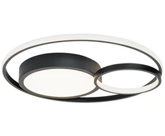36W LED lubinis šviestuvas KARON, juodas, 3000K, 4325500