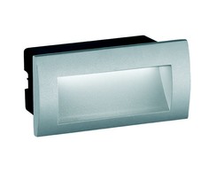 3,6W LED sieninis šviestuvas RIVA, pilkas, 3000K, 4124900