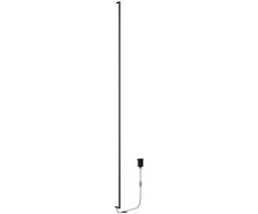 36W LED sieninis šviestuvas STICK, juodas, 3000K, dimeriuojamas, 01-2793