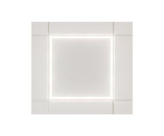 36W LED šviečiantis rėmelis, 60x60cm, baltas, 4500K