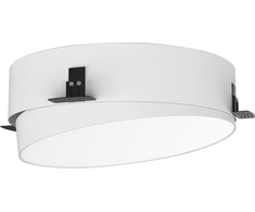 36W LED užglaistomas šviestuvas, baltas, 2700/3200/4000K, DALI, 25211