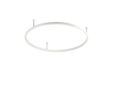 Ideal Lux Lubinis šviestuvas Oracle Slim Pl D070 Round Wh 3000K
