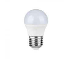 3,7W LED lemputė, E27, G45, 4000K, SAMSUNG LED chip
