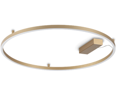37W LED lubinis šviestuvas ORACLE SLIM, žalvario sp., 3000K, 370248