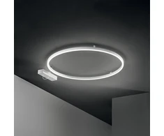Ideal Lux Lubinis šviestuvas Oracle Slim Pl D070 Round Wh 3000K