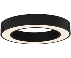 38W LED lubinis šviestuvas ALISO, juodas, 2700/3000/4000K, P3742074N