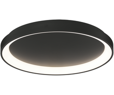 38W LED lubinis šviestuvas GRACE, juodas, 2700/3000/4000K, dimeriuojamas, P3848172NDT