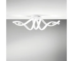 38W LED lubinis šviestuvas MYSTRAL, baltas, CCT