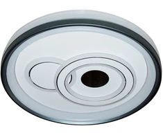 38W LED lubinis šviestuvas PORTA, baltos/pilkos sp., 3000/6500K, dimeriuojamas