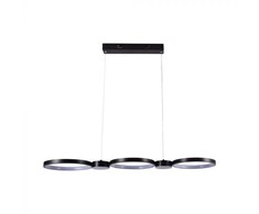 V-tac 38W LED pakabinamas šviestuvas, juodas, 4000K