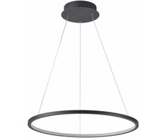 Italux 38W LED pakabinamas šviestuvas VINOLA, juodas, 3000/4000K