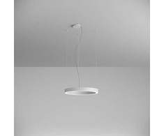 38W LED paviršinis/pakabinamas šviestuvas XAMBIT, baltas, 4000K, 60cm