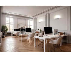 38W LED sieninis šviestuvas BRICK, baltas, 2700/3000/4000K, dimeriuojamas, A3972172BDT
