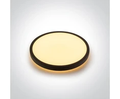 38W+4W LED lubinis šviestuvas, juodas, 2700/3200/4000K, dimeriuojamas, 62002CD/B/V