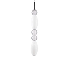 Ideal Lux 39W LED pakabinamas šviestuvas LUMIERE, baltos/juodos sp., 3000K, 314174