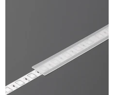 Bikuva.lt 3m LED juostos profilio dangtelis J, matinis