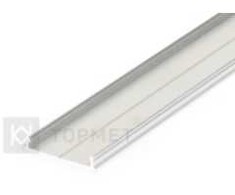 3m LED juostos profilio FIX16, 20,5mm pločio, neanoduotas aliuminis