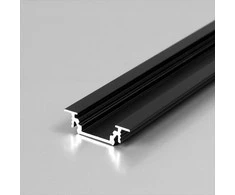Bikuva.lt LED juostos profilis GROOVE10, juodai anoduotas, 3m