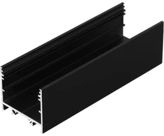 3m LED juostos profilio VARIO30-02, juodas anoduotas