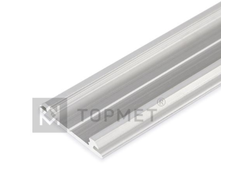 3m LED juostos profilis ARC12 CD/U5, lankstus, neanoduotas aliuminis