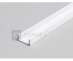 LED juostos profilis BEGTON12, baltai dažytas, 3m