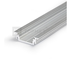 3m LED juostos profilis GROOVE14 EF/TY, neanoduotas aliuminis