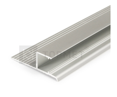 3m LED juostos profilis OMNI10 AC2, anoduotas aliuminis