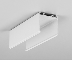 3m LED juostos profilis skirtas maitinimo šaltiniui uždengti VARIO30-08, baltas