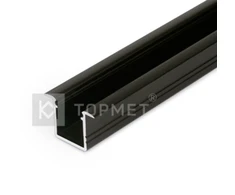 Bikuva.lt 3m LED juostos profilis SMART-IN10 A/Z, juodai anoduotas