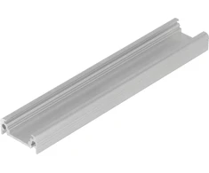 3m LED juostos profilis SURFACE10 BC/UX, neanoduotas aliuminis