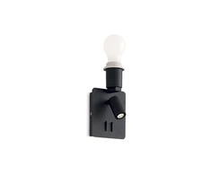 Pakabinamas šviestuvas Ideal Lux 3W body GEA, 3000K, juodas