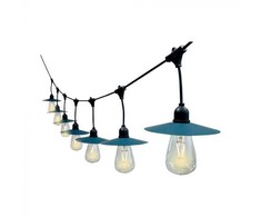 V-tac 3W LED girlianda su saulės baterija, 15 lempučių, 3000K, IP44
