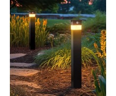 V-tac 3W LED įkraunamas lauko šviestuvas su saulės baterija ir judesio davikliu, juodas, 3000K, IP54