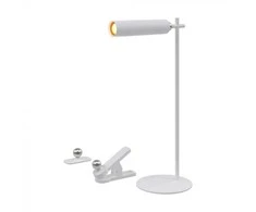 V-tac 3W LED įkraunamas magnetinis stalinis/sieninis šviestuvas, baltas, 4000K, dimeriuojamas