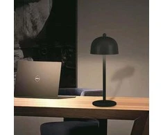 V-tac 3W LED įkraunamas stalinis šviestuvas, juodas, 3000/6000K, dimeriuojamas