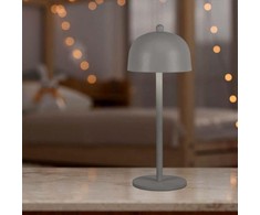 V-tac 3W LED įkraunamas stalinis šviestuvas, pilkas, 3000/6000K, dimeriuojamas