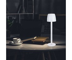 V-tac 3W LED įkraunamas stalo šviestuvas, baltas, 3000K, dimeriuojamas