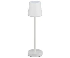 V-tac 3W LED įkraunamas stalo šviestuvas, baltas, 4000K, dimeriuojamas
