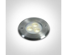 3W LED įleidžiamas baseino šviestuvas, nerūdijančio plieno sp., 4000K, IP68, 69066A/C
