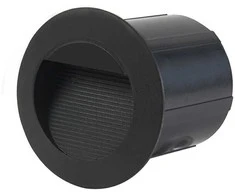 3W LED įleidžiamas fasado šviestuvas PIANI 4K, juodas, 4000K